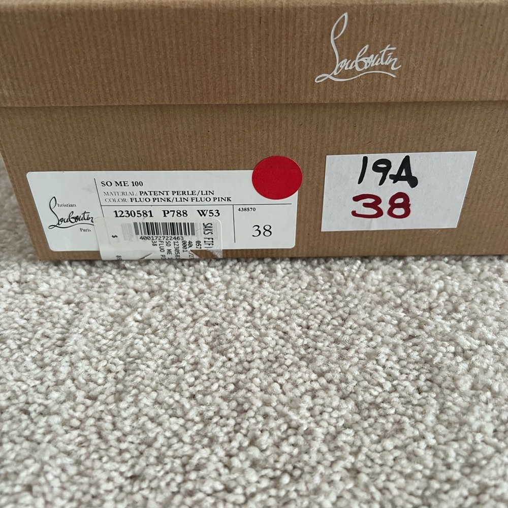 Christian Louboutin So Me 100 Heels - Picture 4 of 7